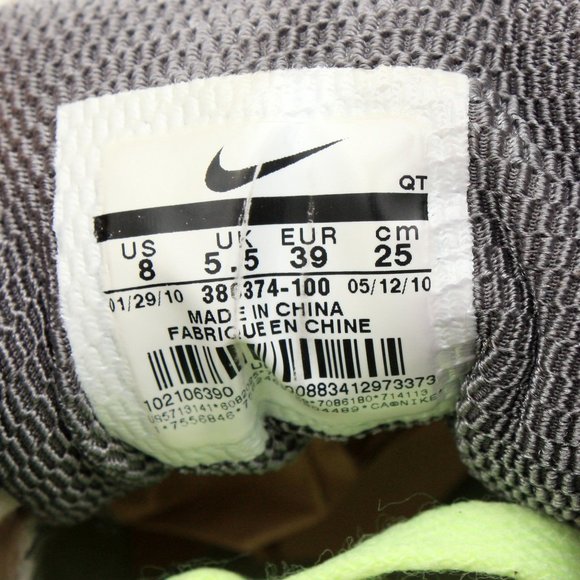 Nike Air Max+ 2010 Women's Running Shoes Size US 8 Liquid Lime Flywire - Picture 10 of 10